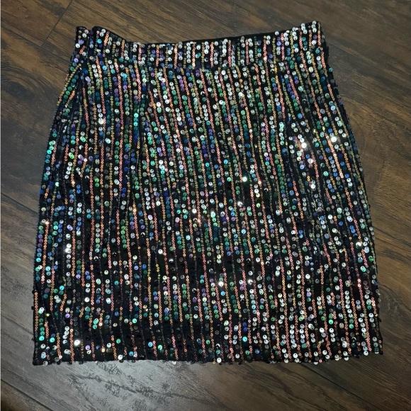 Sugarlips Multicolor Sequin Mini Skirt - Picture 2 of 3